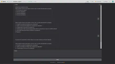 Chat Interface